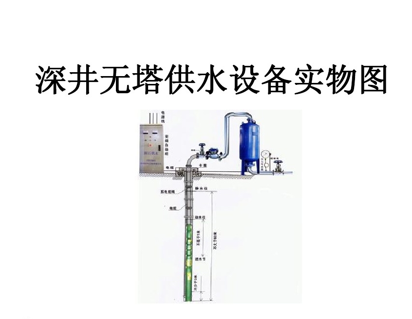 保定清苑区井泵无塔式供水设备